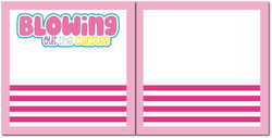 Blowing Out the Candles - Scrapbook Double Page Kit