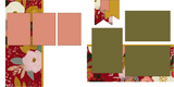 Christmas Joy - Scrapbook Double Page Kit