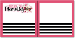 Capture the Memories - Scrapbook Double Page Kit