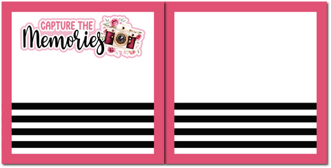 Capture the Memories - Scrapbook Double Page Kit