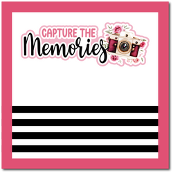 Capture the Memories - Scrapbook Single Page Kit
