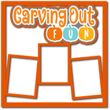 Carving Out Fun - Scrapbook Page Layered Overlay Kit