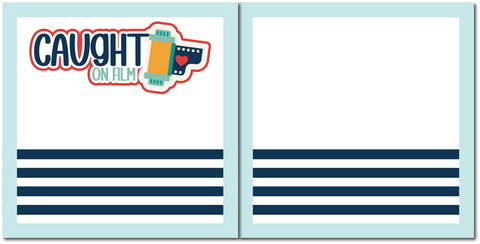 Caught on Film - Scrapbook Double Page Kit