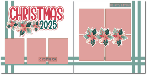 Christmas 2025 - Scrapbook Double Page Kit