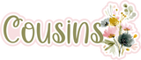 Cousins - Scrapbook Single Page Kit