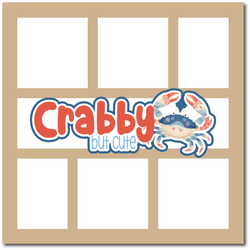Crabby but Cute - Scrapbook Single Page Kit