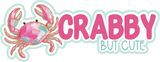 Crabby but Cute - 4 Frames - Scrapbook Page Layered Overlay Kit