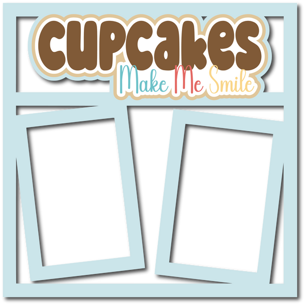 Spoonful of Love - 5 Frames - Scrapbook Page Layered Overlay Kit ...