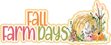 Fall Farm Days - 6 Square Frames - Scrapbook Page Layered Overlay Kit
