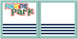 Fun at the Park - Scrapbook Double Page Kit