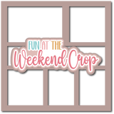 Fun at the Weekend Crop -5 Frames - Scrapbook Page Layered Overlay Kit