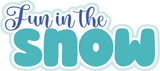 Fun in the Snow - Scrapbook Single Page Kit