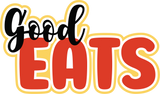 Good Eats - 4 Frames - Scrapbook Page Layered Overlay Kit - 8.5 x 11
