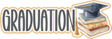Graduation 2026 - 4 Frames - Scrapbook Page Layered Overlay Kit