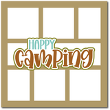 Happy Camping - Scrapbook Single Page Kit