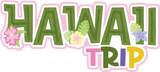 Hawaii Trip - Scrapbook Single Page Kit