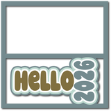 Hello 2026 - Scrapbook Page Layered Overlay Kit