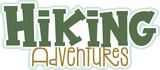 Hiking Adventures - Scrapbook Double Page Kit