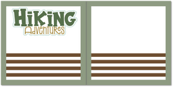 Hiking Adventures - Scrapbook Double Page Kit