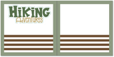 Hiking Adventures - Scrapbook Double Page Kit