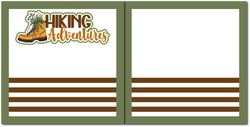 Hiking Adventures - Scrapbook Double Page Kit