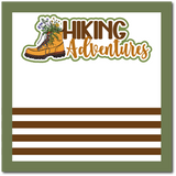 Hiking Adventures - Scrapbook Single Page Kit