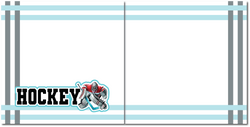 Hockey - Scrapbook Double Page Kit