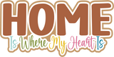 Home is Where My Heart Is - Scrapbook Single Page Kit
