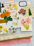 Florals - Junk Journal or Scrapbook Kit  - Only 1 Available