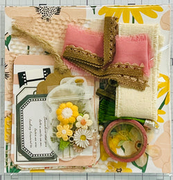Florals - Junk Journal or Scrapbook Kit  - Only 1 Available