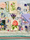 Florals - Yellows - Junk Journal or Scrapbook Kit  - Only 1 Available