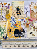 Florals - Bees  - Junk Journal or Scrapbook Kit  - Only 1 Available