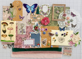 Florals - Butterfles  - Junk Journal or Scrapbook Kit  - Only 1 Available