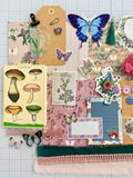 Florals - Butterfles  - Junk Journal or Scrapbook Kit  - Only 1 Available