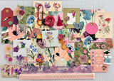 Flowers - Love Grows Here  - Junk Journal or Scrapbook Kit  - Only 1 Available