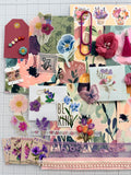 Flowers - Love Grows Here  - Junk Journal or Scrapbook Kit  - Only 1 Available
