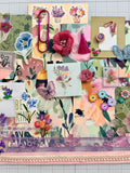 Flowers - Love Grows Here  - Junk Journal or Scrapbook Kit  - Only 1 Available