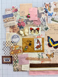 Vintage Inspired - Butterflies  - Junk Journal or Scrapbook Kit  - Only 1 Available