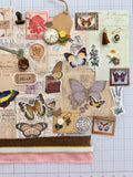 Vintage Inspired - Butterflies  - Junk Journal or Scrapbook Kit  - Only 1 Available