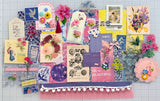 Brights - Florals  - Junk Journal or Scrapbook Kit  - Only 1 Available