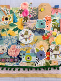Colorful Florals - Junk Journal or Scrapbook Kit  - Only 1 Available
