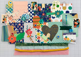 Brights - Flowers - Hearts - Junk Journal or Scrapbook Kit  - Only 1 Available