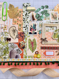 Succulents - Plants - Junk Journal or Scrapbook Kit  - Only 1 Available