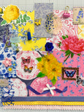 Blues - Pinks - Florals - Junk Journal or Scrapbook Kit  - Only 1 Available