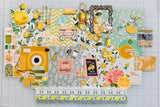 Lemons - Floral - Junk Journal or Scrapbook Kit  - Only 1 Available
