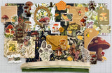 Mushrooms - Greenery - Flowers - Junk Journal or Scrapbook Kit  - Only 1 Available