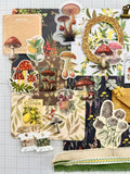Mushrooms - Greenery - Flowers - Junk Journal or Scrapbook Kit  - Only 1 Available