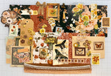 Florals - Warm Colors - Junk Journal or Scrapbook Kit  - Only 1 Available