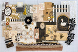 Swans - Beige - Black Celebrate - Junk Journal or Scrapbook Kit  - Only 1 Available