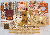 Fall - Florals - Junk Journal or Scrapbook Kit  - Only 1 Available